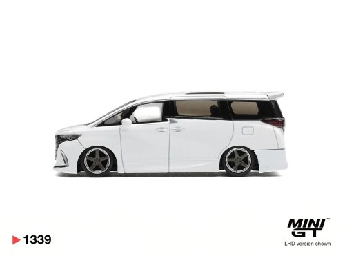 Mini GT #1339 Toyota Alphard 40 Kuhl White MGT01339