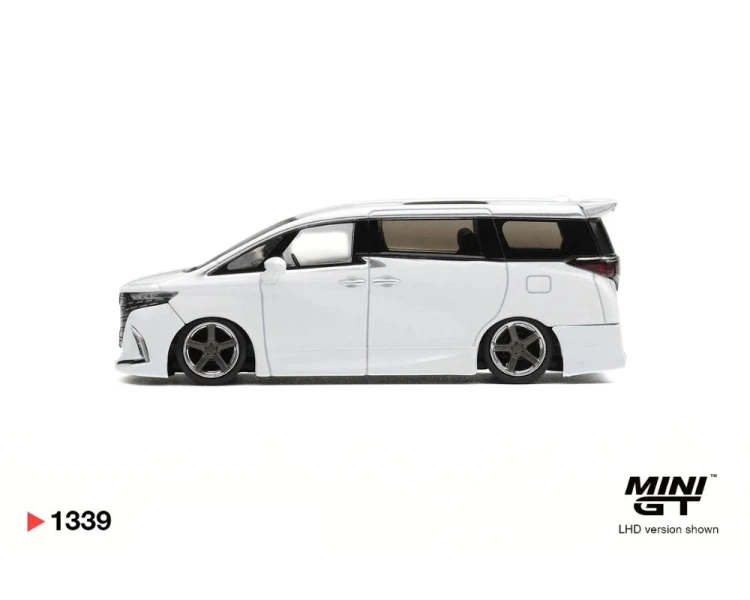 Mini GT #1339 Toyota Alphard 40 Kuhl White MGT01339