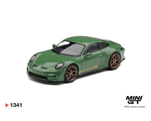 Mini GT #1341 Porsche 911 (992) GT3 Auratium Green MGT01341