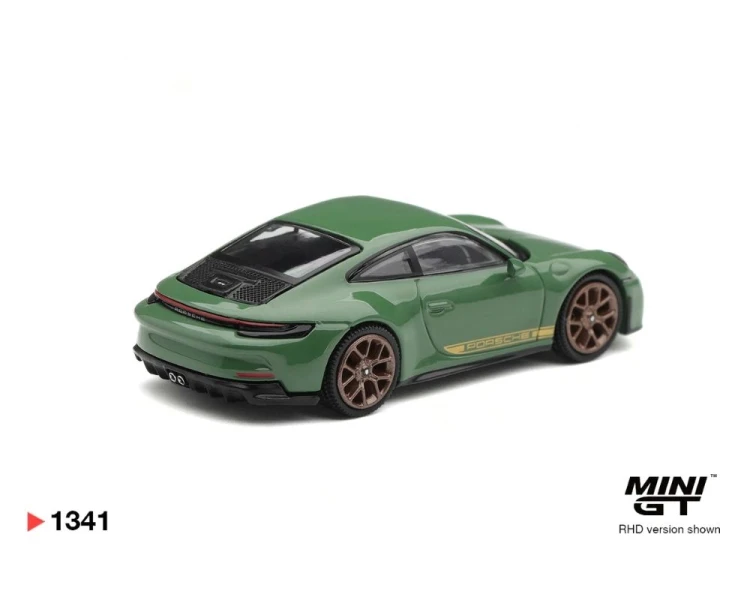 Mini GT #1341 Porsche 911 (992) GT3 Auratium Green MGT01341
