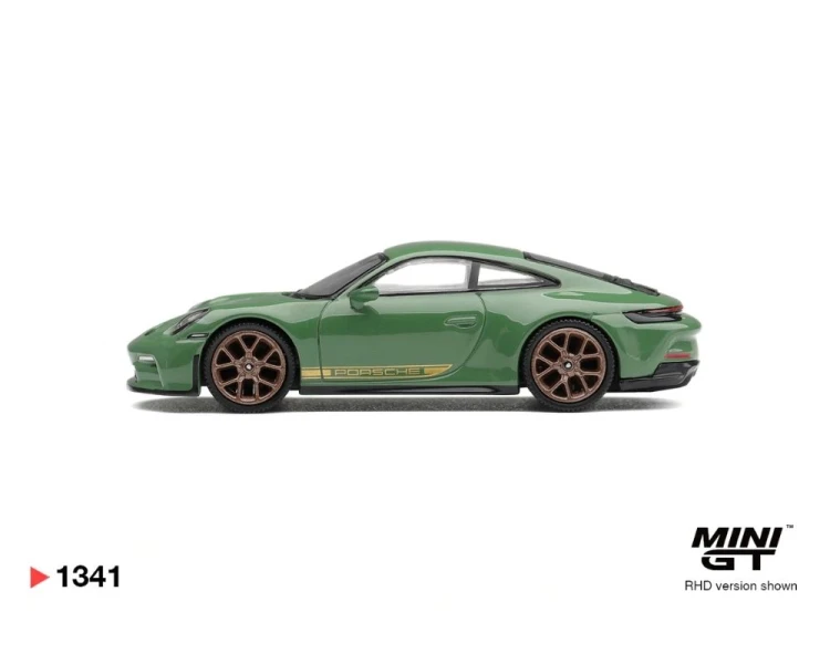 Mini GT #1341 Porsche 911 (992) GT3 Auratium Green MGT01341