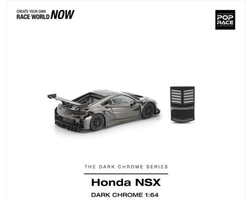 Pop Race Honda NSX GT3 EVO22 Dark Chrome PRDC015