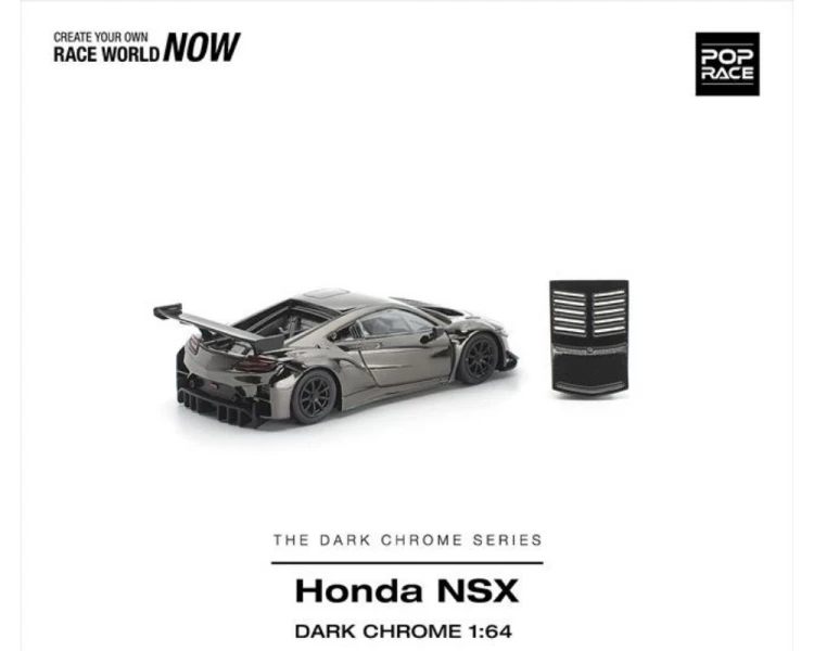 Pop Race Honda NSX GT3 EVO22 Dark Chrome PRDC015