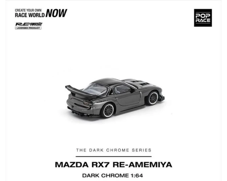 Pop Race Mazda RX-7 RE-Amemiya Dark Chrome PRDC016