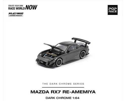 Pop Race Mazda RX-7 RE-Amemiya Dark Chrome PRDC016