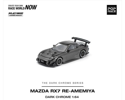 Pop Race Mazda RX-7 RE-Amemiya Dark Chrome PRDC016