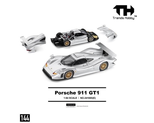 Trends Hobby Porsche 911 GT1 Silver TH241085E
