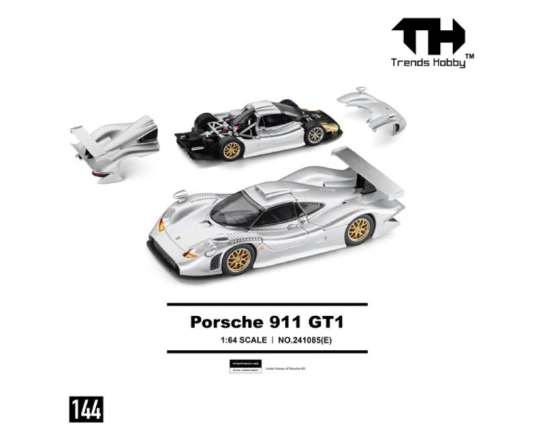 Trends Hobby Porsche 911 GT1 Silver TH241085E