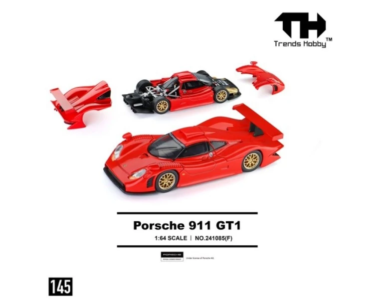 Trends Hobby Porsche 911 GT1 Red TH241085F