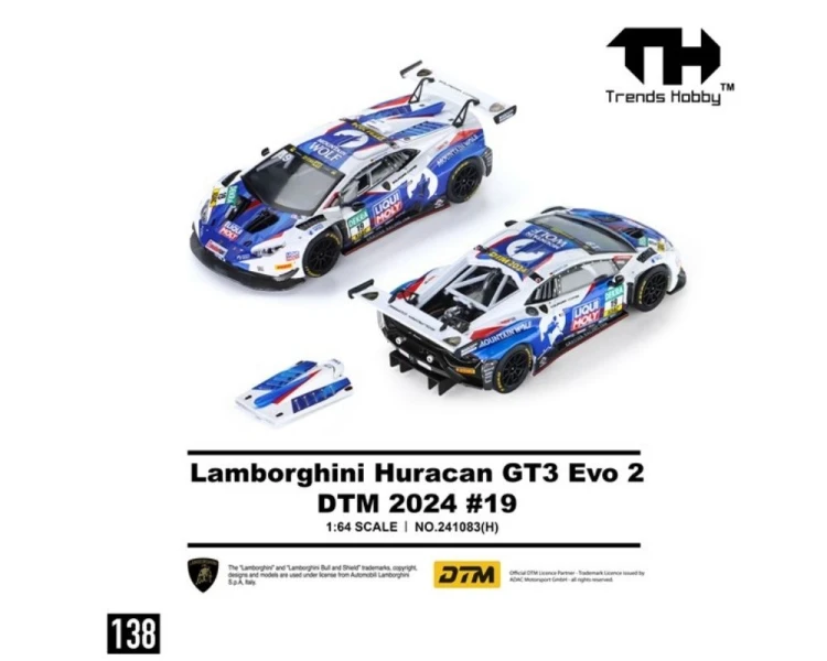 Trends Hobby Lamborghini Huracan GT3 Evo 2 DTM #19 TH241083H