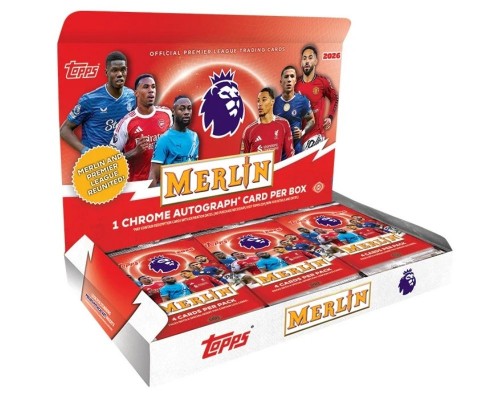 Topps Merlin Premier League 2026 Hobby Box