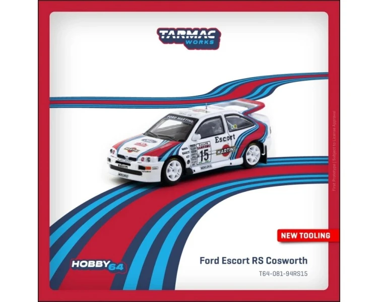 Tarmac Works Ford Escort RS Cosworth #15 WRC Rallye Sanremo T64-081-94RS15