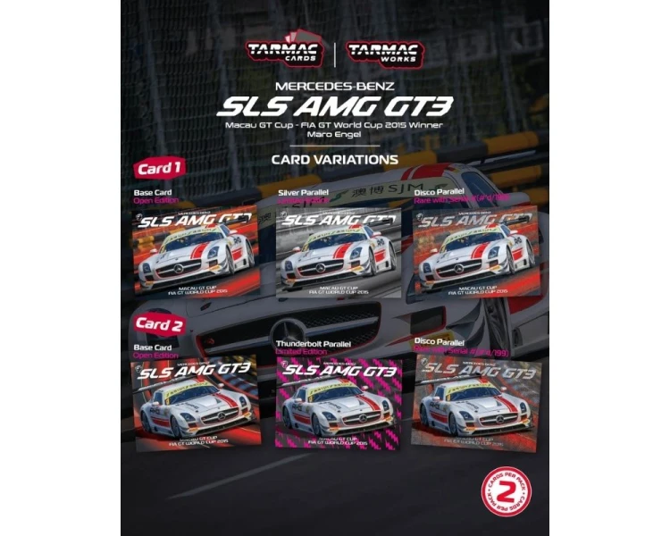 Tarmac Works Mercedes-Benz SLS AMG GT3 Macau GT Cup Winner T64-087-15MGP01