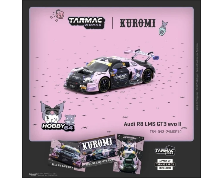 Tarmac Works Audi R8 LMS GT3 Evo II #10 Macau GT Cup Uno Racing T64-043-24MGP10