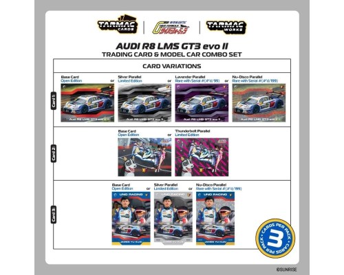 Tarmac Works Audi R8 LMS GT3 Evo II Macau GT Cup Uno Racing T64-043-24MGP30