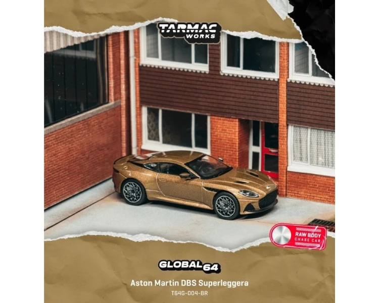 Tarmac Works Aston Martin DBS Superleggera Brown Metallic T64G-004-BR