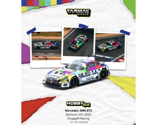 Tarmac Works Mercedes-AMG GT3 #888 Bathurst 12 Hrs GruppeM Racing T64-062-25BH888