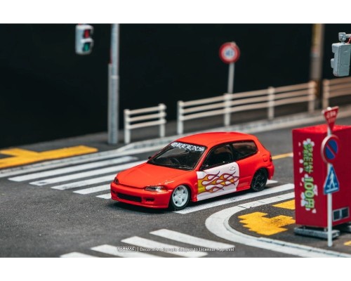 Tarmac Works Honda Civic EG6 New York Sunshine T64-TL001-NYS