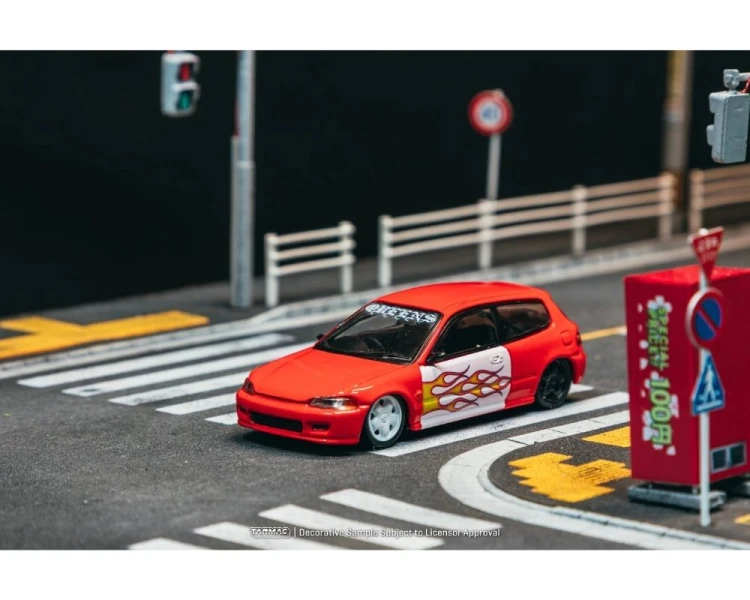 Tarmac Works Honda Civic EG6 New York Sunshine T64-TL001-NYS