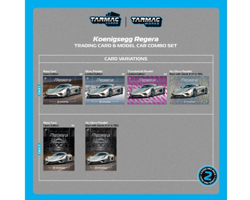 Tarmac Works Koenigsegg Regera Silver Metallic T64G-TL017-SL