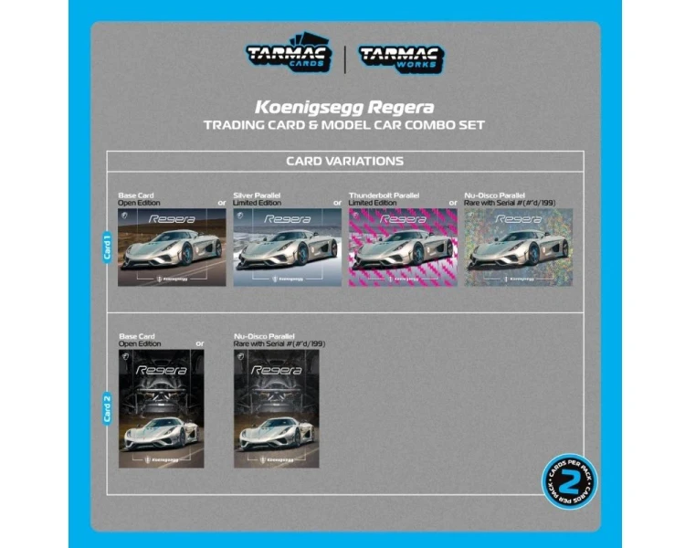 Tarmac Works Koenigsegg Regera Silver Metallic T64G-TL017-SL