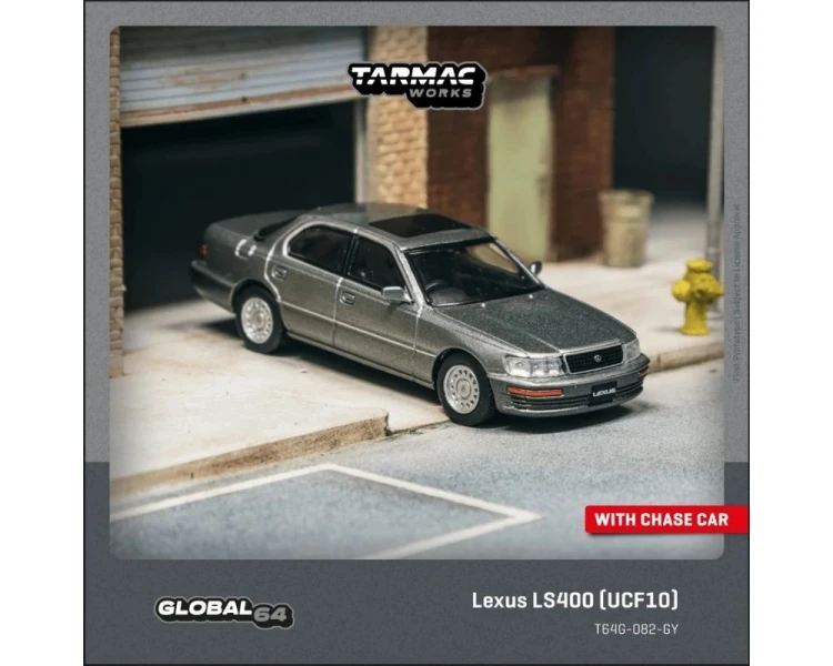 Tarmac Works Lexus LS400 UCF10 Flint Grey T64G-082-GY