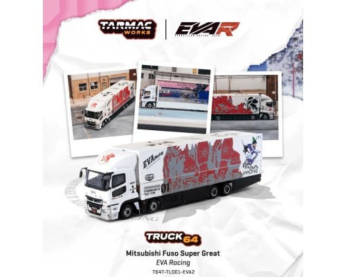 Tarmac Works Mitsubishi Fuso Super Great EVA Racing T64T-TL001-EVA2