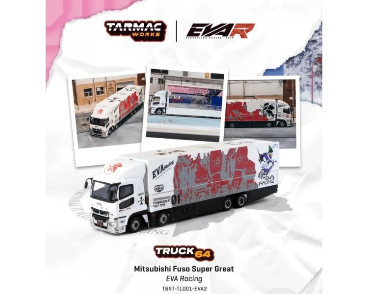 Tarmac Works Mitsubishi Fuso Super Great EVA Racing T64T-TL001-EVA2