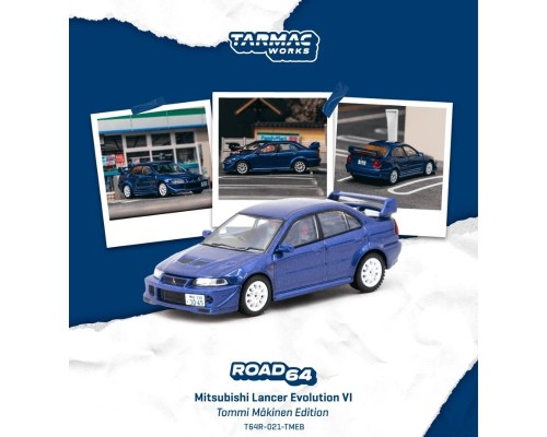 Tarmac Works Mitsubishi Lancer Evolution VI Tommi Makinen Edition T64R-021-TMEB