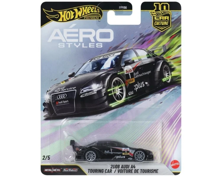 Hot Wheels Premium Car Culture Aerostyles 2008 Audi A4 Touring Car JKF04