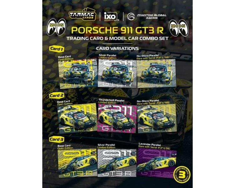 Tarmac Works Porsche 911 GT3 R GT World Challenge Asia 2025 Phantom Global Racing T64-084-25FUJ13