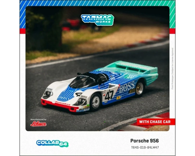 Tarmac Works Porsche 956 #47 LeMans 1984 T64S-019-84LM47