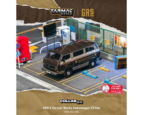Tarmac Works Volkswagen T3 Transporter GRS T64S-001-GRS
