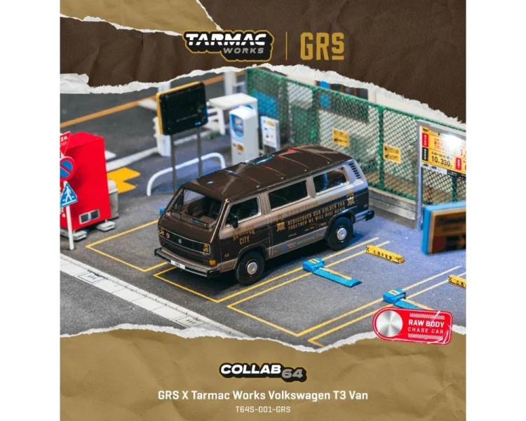 Tarmac Works Volkswagen T3 Transporter GRS T64S-001-GRS