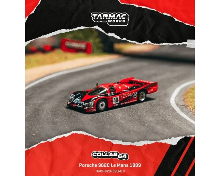 Tarmac Works Porsche 962C #10 24 Hrs LeMans T64S-020-89LM10