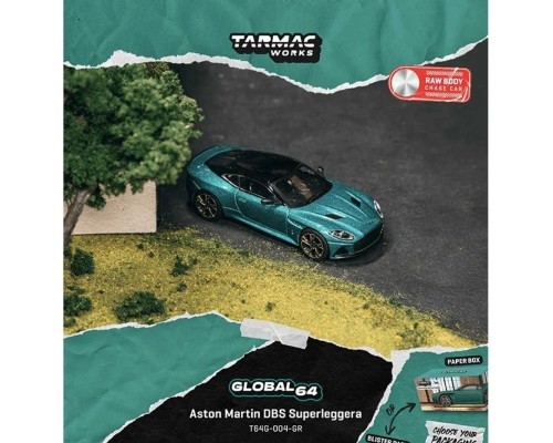 Tarmac Works Aston Martin DBS Superleggera Green Metallic T64G-004-GR