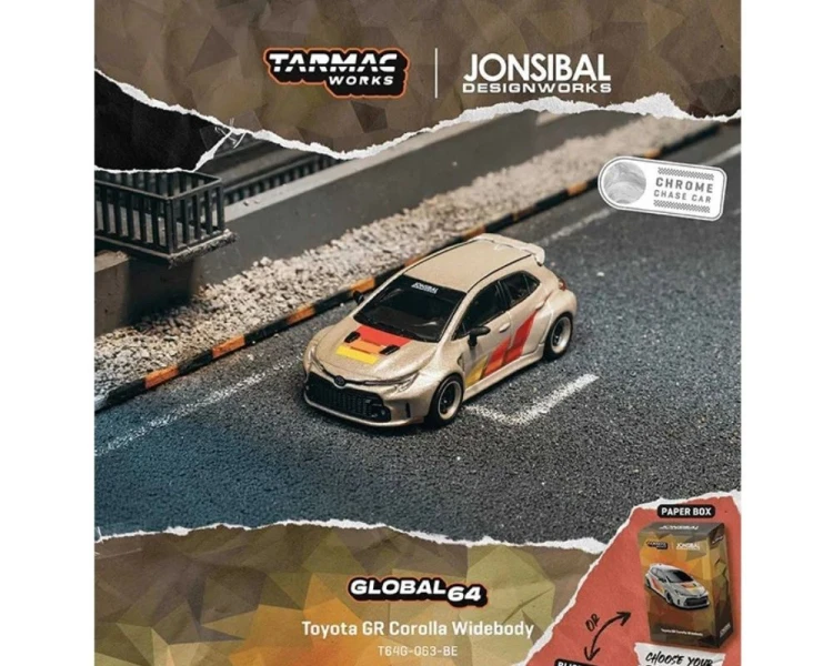 Tarmac Works Toyota Corolla GR Widebody Beige T64G-063-BE