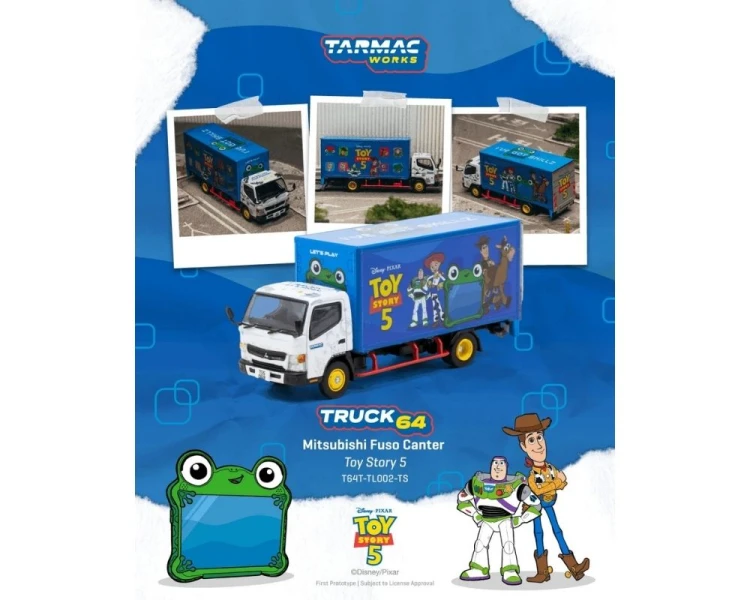 Tarmac Works Mitsubishi Fuso Canter Toy Story 5 T64T-TL002-TS