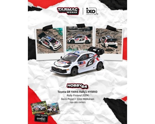 Tarmac Works Toyota Yaris GR Rally1 Hybrid #5 Rally Finland T64-085-24FR05