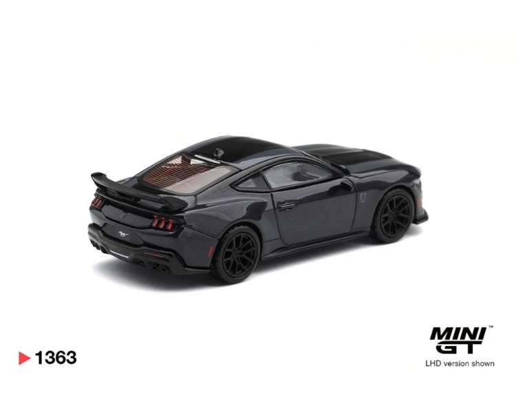 Mini GT #1363 Ford Mustang Dark Horse Blue Ember MGT01363