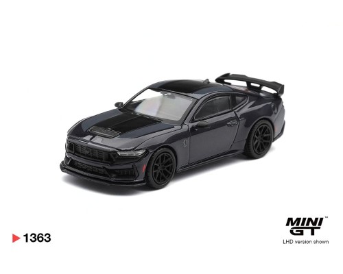 Mini GT #1363 Ford Mustang Dark Horse Blue Ember MGT01363
