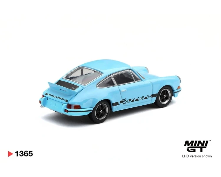 Mini GT #1365 Porsche 911 Carrera RS 2.7 Gulf Blue MGT01365