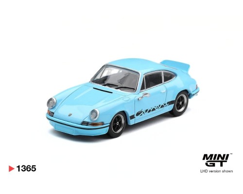 Mini GT #1365 Porsche 911 Carrera RS 2.7 Gulf Blue MGT01365