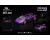 Pop Race Lamborghini Countach LPI 800-4 Tokyo Station Exclusives Purple Chrome PRT007