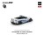 Pop Race LB-Works Nissan GR-R R35 Final Edition Silver Blue Chrome PR640589