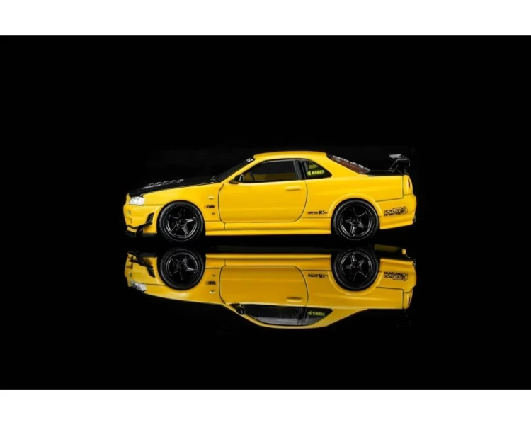 Motorhelix Nissan Skyline GT-R (R34) Customized GT Aero Kit Lightning Yellow M63475