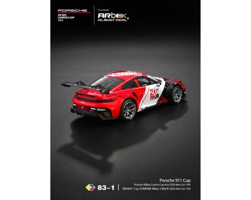 Almost Real Porsche 911 Cup Porsche ARbox Carrera Cup Asia Hero Car 640010001