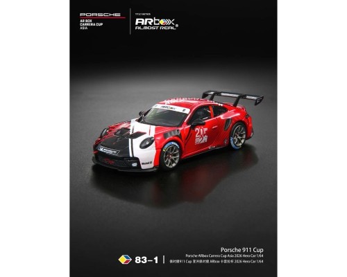 Almost Real Porsche 911 Cup Porsche ARbox Carrera Cup Asia Hero Car 640010001