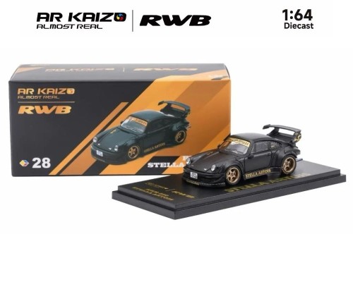 Almost Real Porsche RWB 930 Stella Artois Black 6K0000101