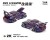 Almost Real Porsche RWB 930 Army Girl Purple 6K0000201